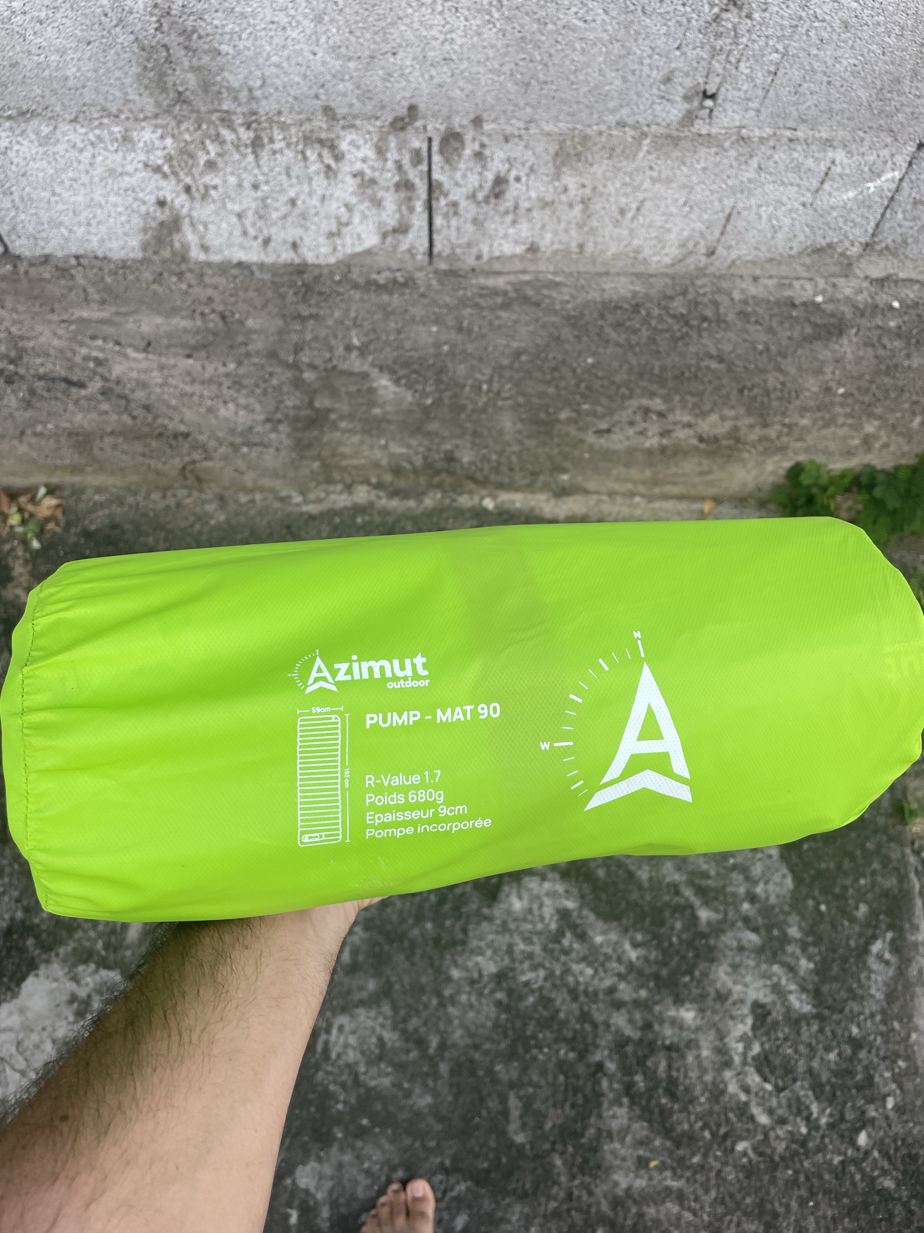 Matelas 1 place de bivouac